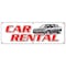 Signmission CAR RENTAL BANNER SIGN auto rent daily weekly automobile low rate B-72 Car Rental - alternate 1